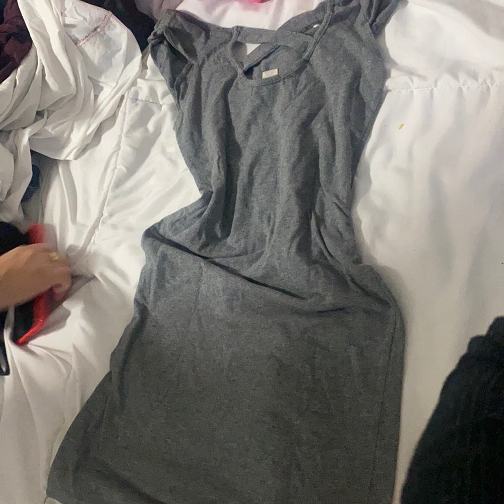 Gray dress